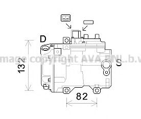 Imagine Compresor, climatizare PRASCO TOK623