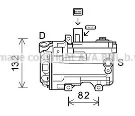 Imagine Compresor, climatizare PRASCO TOK624