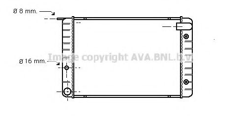 Imagine Radiator, racire motor PRASCO VO2010