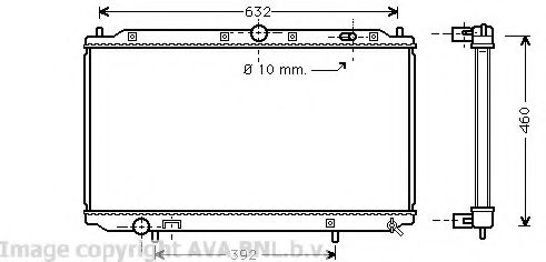 Imagine Radiator, racire motor PRASCO VO2124