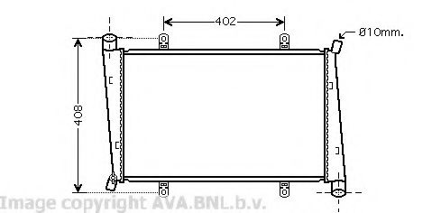 Imagine Radiator, racire motor PRASCO VO2130