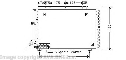 Imagine Condensator, climatizare PRASCO VO5082