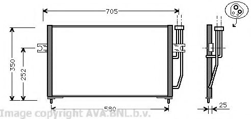 Imagine Condensator, climatizare PRASCO VO5128