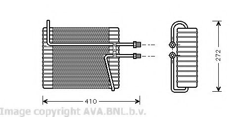 Imagine evaporator,aer conditionat PRASCO VOV103