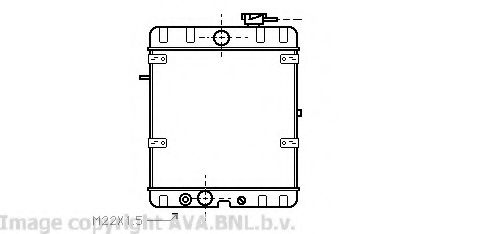 Imagine Radiator, racire motor PRASCO VW2008