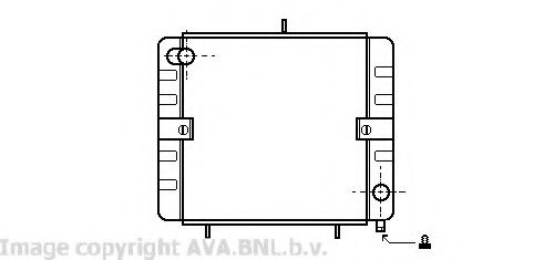 Imagine Radiator, racire motor PRASCO VW2031