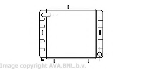 Imagine Radiator, racire motor PRASCO VW2057