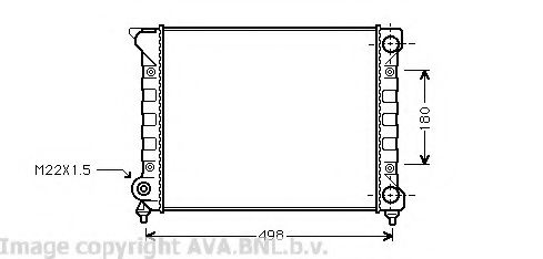 Imagine Radiator, racire motor PRASCO VW2070