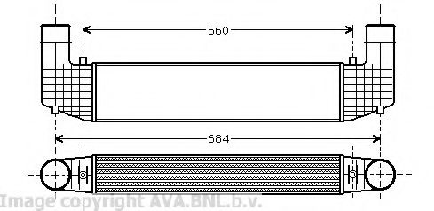 Imagine Intercooler, compresor PRASCO VW4157