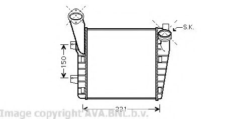 Imagine Intercooler, compresor PRASCO VW4234