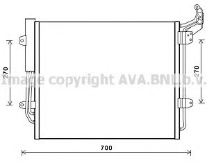 Imagine Condensator, climatizare PRASCO VW5324