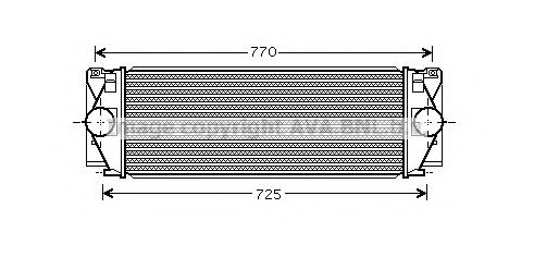 Imagine Intercooler, compresor PRASCO VWA4267