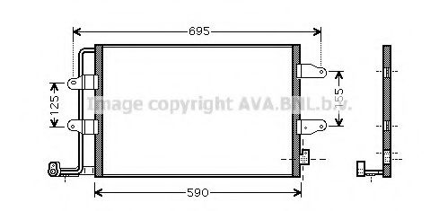 Imagine Condensator, climatizare PRASCO VWA5252