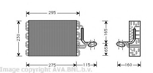 Imagine evaporator,aer conditionat PRASCO VWV168