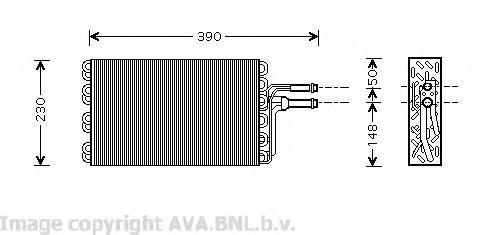 Imagine evaporator,aer conditionat PRASCO VWV185