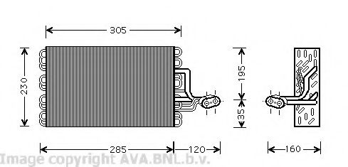 Imagine evaporator,aer conditionat PRASCO VWV186