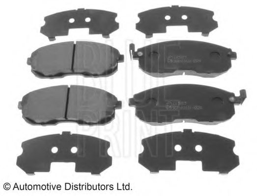 Imagine set placute frana,frana disc BLUE PRINT ADK84237