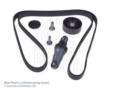 Set curea transmisie cu caneluri BLUE PRINT ADT396755