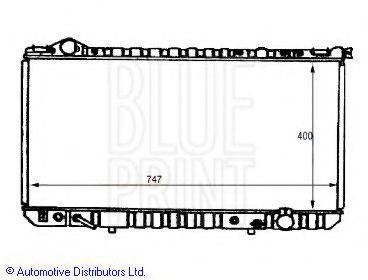 Imagine Radiator, racire motor BLUE PRINT ADT39848