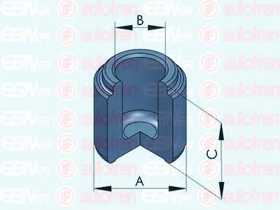 Imagine Piston, etrier frana AUTOFREN SEINSA D025284