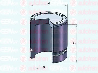Imagine Piston, etrier frana AUTOFREN SEINSA D025301
