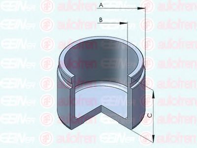 Imagine Piston, etrier frana AUTOFREN SEINSA D025305