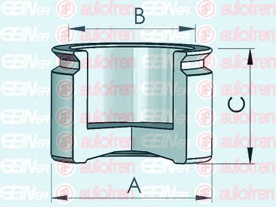 Imagine Piston, etrier frana AUTOFREN SEINSA D025444