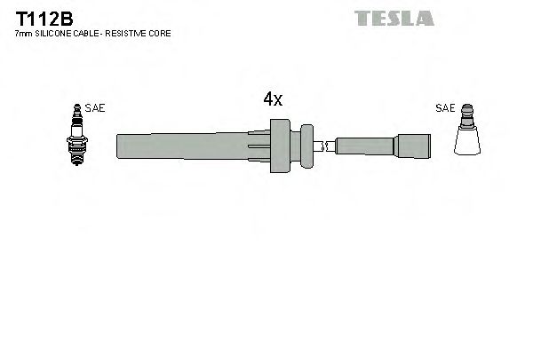 Imagine Set cablaj aprinder TESLA T112B