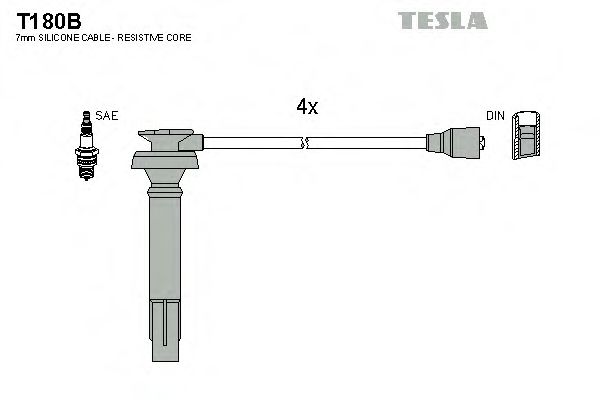 Imagine Set cablaj aprinder TESLA T180B