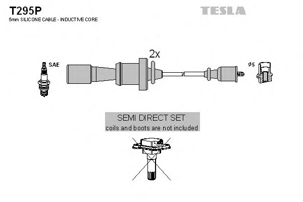 Imagine Set cablaj aprinder TESLA T295P