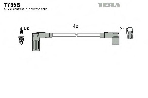 Imagine Set cablaj aprinder TESLA T785B